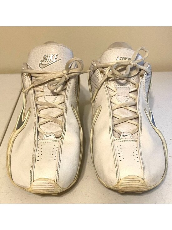 VTG Nike Airmax Super Bad 2006 White/White Sneakers 314769-101 Mens Size 11.5‎ main image 5